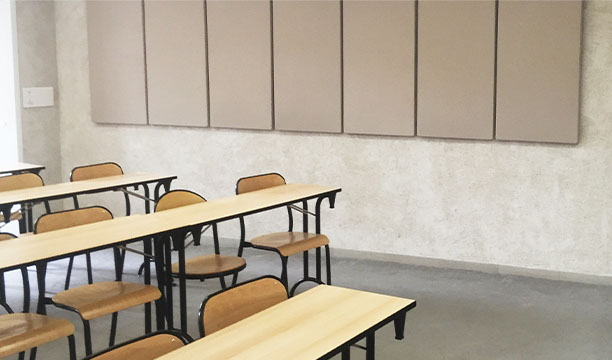 Acoustique Salle de classe école : Isolation phonique, Réduire bruit